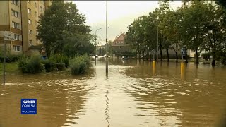 Nysa zagrożona Woda idzie w górę [upl. by Yehus]