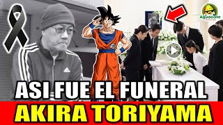 FUNERAL de Akira Toriyama CREADOR de Dragon Ball  Así fue el Velatorio de Akira Toriyama [upl. by Yor425]