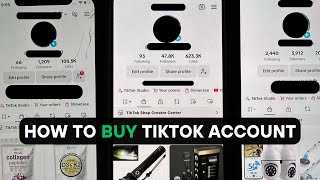 How to buy TikTok Account WITHOUT GETTING SCAMMED [upl. by Zsazsa]