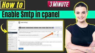 How to enable smtp in cpanel 2024 [upl. by Einnoc507]