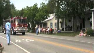 Mechanicsville Volunteer Fire Department Rolling Through The Village [upl. by Lirret470]