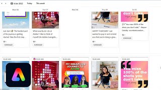 How to Create a Content Calendar from Scratch  Adobe Express Masterclass  Adobe Creative Cloud [upl. by Nanda183]