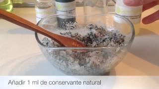 Como hacer exfoliante corporal de lavanda [upl. by Hildegarde]