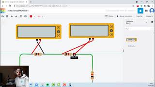 Tinkercad circuits  Multímetro [upl. by Osmond58]