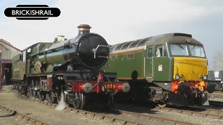 GWR 4079 Pendennis Castle Returns to Steam  Didcot Railway Centre  020422 [upl. by Catriona476]