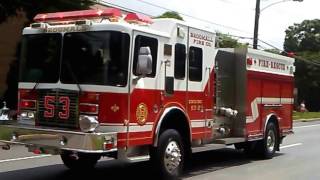 Feniex 200w Ecto 1 siren at 2016 Delco firemans parade [upl. by Shelton]