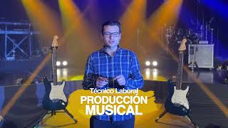 Técnico en Producción Musical  Inscribete Ahora [upl. by Browning356]