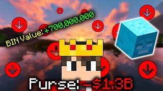 I Got SCAMMED While LOWBALLING In Hypixel Skyblock [upl. by Acinnod837]