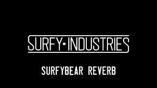 Surfy Industries  SurfyBear Classic amp Metal Reverb [upl. by Dahl]