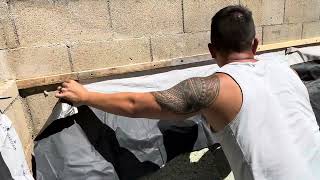 Koi Pond 20 Upgrade  Part 4  Firestone EPDM 45 mil Pond Liner amp Under Liner [upl. by Algy]