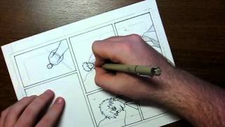 How to Make A Comic Book  Creating A Page [upl. by Voorhis]