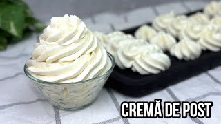 CREMA DE POST pentru diferite torturi si prajituri  doar 4 ingrediente  egustos [upl. by Amirak]