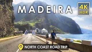 Discover MADEIRA Portugal 🇵🇹  Beautiful Coastal Roads amp Epic Mountains  4K Drive Tour [upl. by Aisyla]