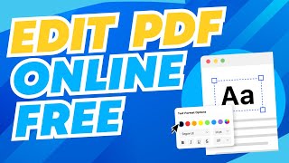 How To Edit a PDF Free Without Watermark Edit Text in PDF Files [upl. by Largent996]