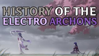 Raiden Ei and Makoto  Stories of the Electro Archons Genshin Impact Lore [upl. by Atinomar]