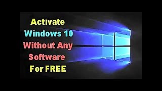 how to activate windows 10 with text file in easy way [upl. by Damalas819]