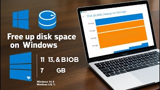 How to Easily Free Up Disk Space on Windows 11 10 8 or 7 [upl. by Eelsew483]