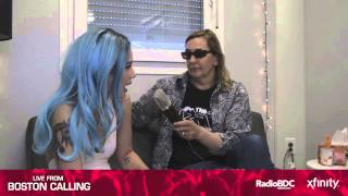 Live from Boston Calling Halsey Interview [upl. by Iv]