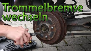 Trommelbremse wechseln  Daihatsu Cuore [upl. by Nueoras493]