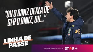 quotOU O DINIZ DEIXA DE SER DINIZ OUquot  BRASIL PERDE PARA O URUGUAI E NEYMAR SAI CHORANDO [upl. by Savell]