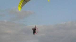 Paramotor crash landing [upl. by Jahdiel783]