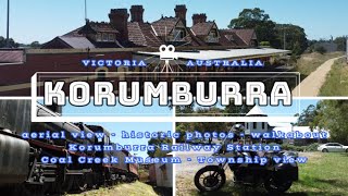 Aerial view  Historical Images  walkabout  Korumburra  Victoria Australia [upl. by Meredithe]