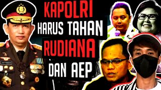 🔴LIVE‼️DESAK KAPOLRI UNTUK MENAHAN IPTU RUDIANA DAN AEP [upl. by Lyndes]