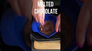 Air Fryer Melted Chocolate shorts [upl. by Oballa]