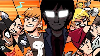 Scott Pilgrim Vs The World 2021  All Bosses amp Cutscenes [upl. by Rawdon]