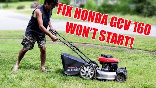 Honda GCV160CC Wont StartWatch to See How I Fix it [upl. by Kaycee973]