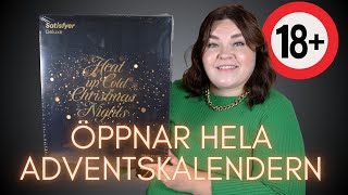 ÖPPNAR SATISFYER DELUXE ADVENTSKALENDER 2023 [upl. by Elyak]