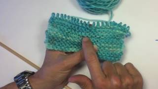 Fixing Mistakes 101 Tink Frogging Picking up Stitches Fixing one stitch in garter [upl. by Nosremaj250]