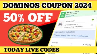 dominos coupon 2024  dominos 2024 coupon code  dominos codes 2024 [upl. by Uthrop]