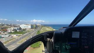 Aterrizando en Medaldom Helipuerto de Santo Domingo [upl. by Casia]