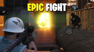 EPIC Battle NPCs Monkeys and MODDERS  GTA Online [upl. by Issak]