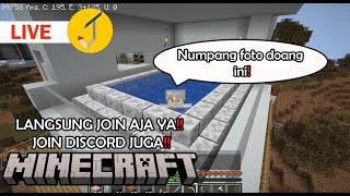 🔴LIVE  SANTAI JADI OBAT TIDUR KAH INI   MINECRAFT MABAR livestream minecraftindonesia [upl. by Alicsirp]