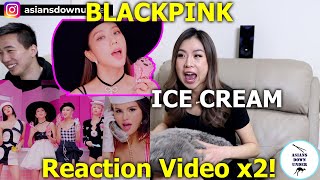 BLACKPINK  Ice Cream with Selena Gomez MV  2x Reaction Video  Asians Down Under [upl. by Columbus104]