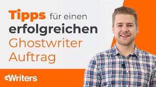 Tipps für einen erfolgreichen GhostwriterAuftrag • GWritersde [upl. by Upshaw]