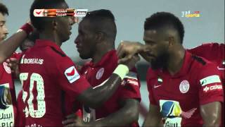 Sharjah vs Al Jazira 1st Goal Scored by Jefferson Farfan [upl. by Matthei]