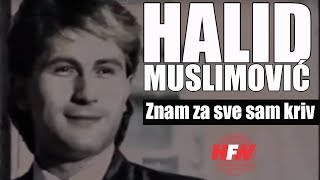 Halid Muslimovic  Znam za sve sam kriv  Official Video 1983 [upl. by Aikar]