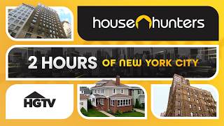 House Hunters in the Big Apple 2 Hours of NYC Living  Full Episode Recap Marathon  HGTV [upl. by Yaluz736]