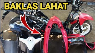 Paano Baklasin ang mga Fairings ng Click V2  Moto Arch [upl. by Alhak]