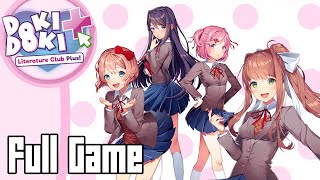 Doki Doki Literature Club Plus Full Game No Commentary [upl. by Nanek]