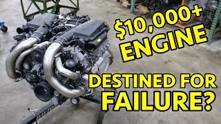 Mercedes ML550 M278 BiTurbo V8 Engine Teardown Unavoidable Failure [upl. by Pillihp]