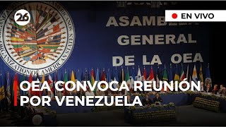 🔴 EN VIVO  EEUU  OEA convoca una reunión para abordar las ELECCIONES EN VENEZUELA [upl. by Oletta]