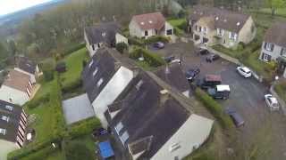 HD  AR Drone Parrot  GoPro Hero 3 Black  WA830RE [upl. by Aimar]