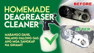 HOMEMADE DEGREASER CLEANER vid 2 [upl. by Eleni510]