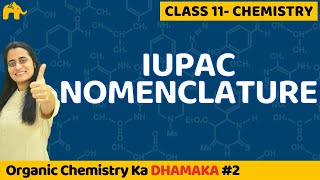 IUPAC nomenclature of organic chemistry class 11  JEE NEET CBSE Hindi [upl. by Conway]