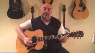 How to Play He Stopped Loving Her Today  George Jones cover Easy 4 Chord Tune [upl. by Atinrev]