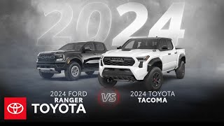 2020 Toyota Tacoma vs 2020 Ford Ranger  Comparison [upl. by Elsy]